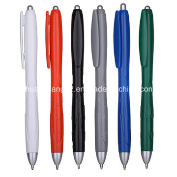 2015 nouveau stylo à bille en plastique de logo de promotion bon marché pour la publicité R4331